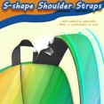 thumbnail image 5 of 17 Inch Lightweight Backpack,PVC Waterproof Oxford Fabric, Ergonomically Designed, with Large Capacity, Vibrant Rainbow Print, 5 of 5