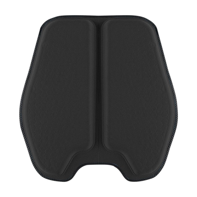 Black Gel Office Mat All Year Round Universal Breathable High Butt Pad Black Color Polymer Gel Material Skin Friendly Humidity Wicking For Comfortable Sitting Experience