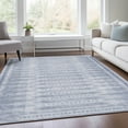 thumbnail image 5 of Dalyn Rugs Machine Washable Indoor/Outdoor Chantille Blue 10' x 14' Rug, 5 of 9