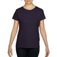 thumbnail image 1 of T-Shirt en Coton Épais pour Femmes, 2TG, Mûre, 1 of 1