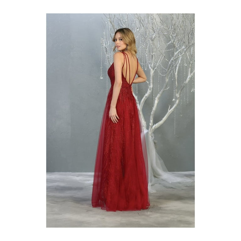 Formal Dress Shops Inc Juniors Womens Red Carpet Formal Dress With