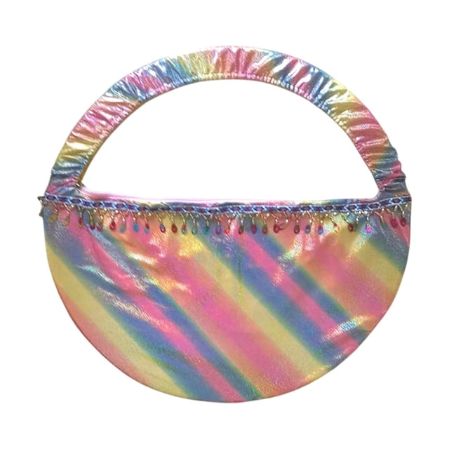 koolsoo Exercise Hoop Bag Carrying Bag Tote Multipurpose Gymnastics Equipment Holder Bead Charms M