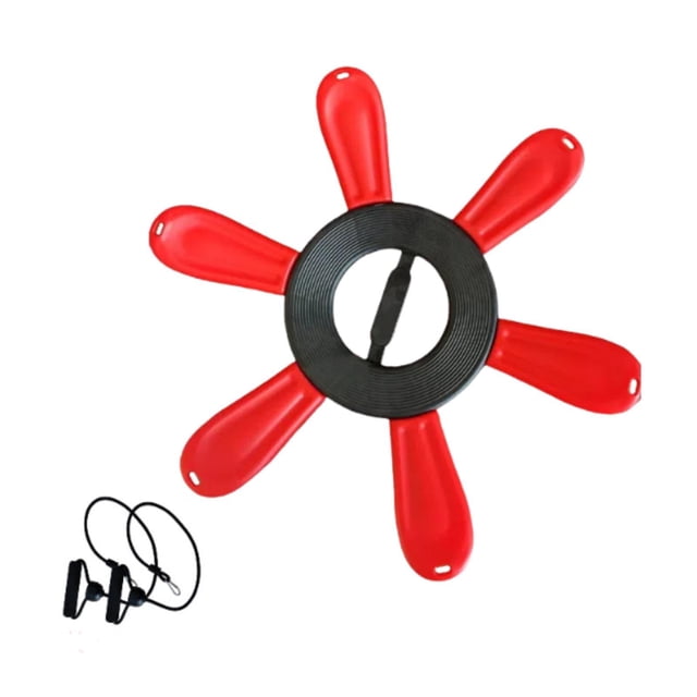 Base de bola de , base de bola de ejercicio, accesorios de estabilidad de bola, soporte de soporte de bola de , soporte de silla de bola de Rojo con correa