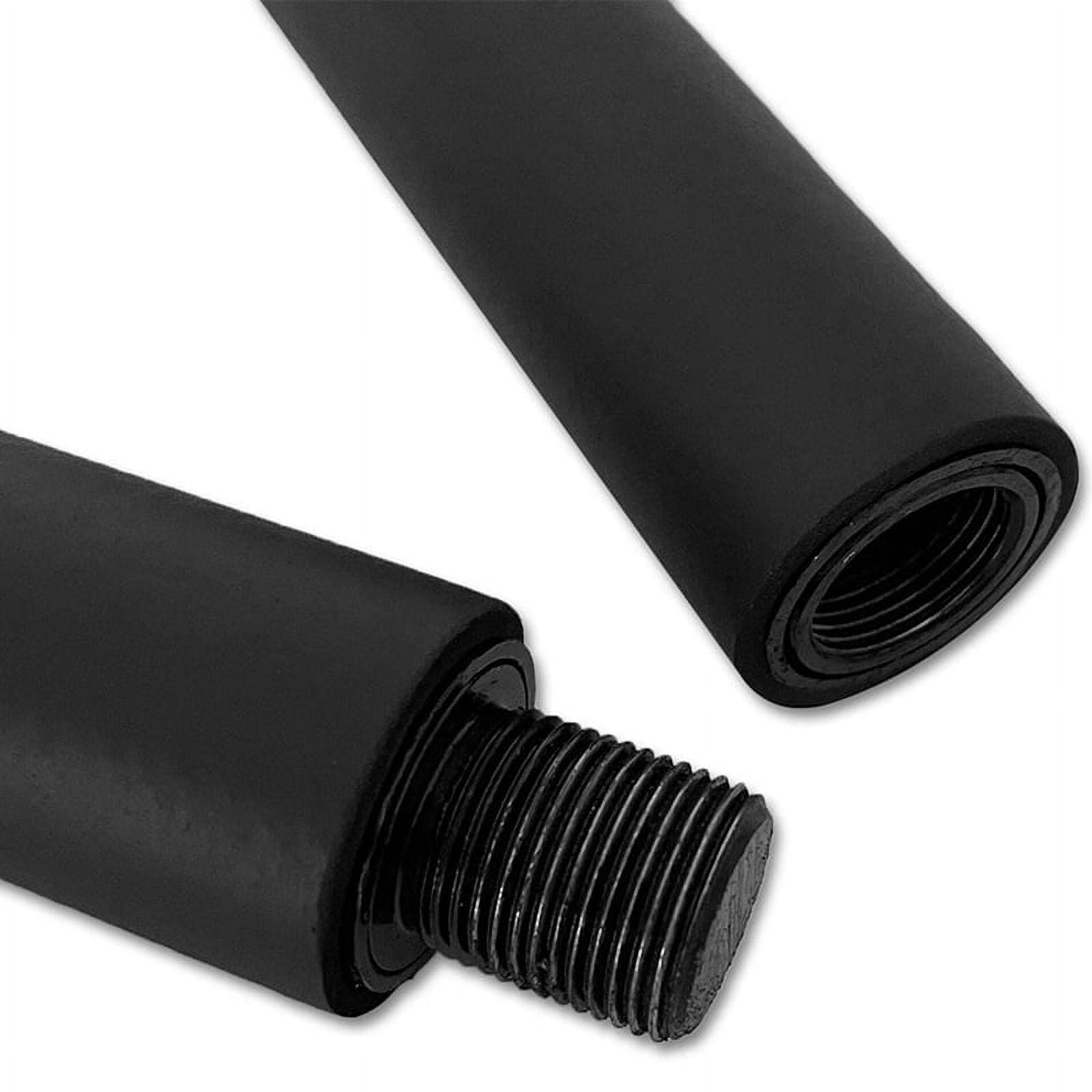 Detachable Resistance Bands Bar 42 Inches Chest Weighted Workout Bar Stick Max Load 800Lb for Gym, Fitness, Home