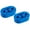 2PACKBlue, variant on Rubber Exhaust Hanger,Muffler Exhaust System,Heavy Insulator Support Bushing Installation,2 Holes 0.47 Inch,High-Density Tailpipe Damping Hanger (4PCS)