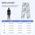 thumbnail image 4 of Honiee Rose Flowers for men - a sleek fusion of Straight Pajama Pants, versatile Lounge Pants, and cozy Sleepwear, all rolled into one-X-Large, 4 of 6