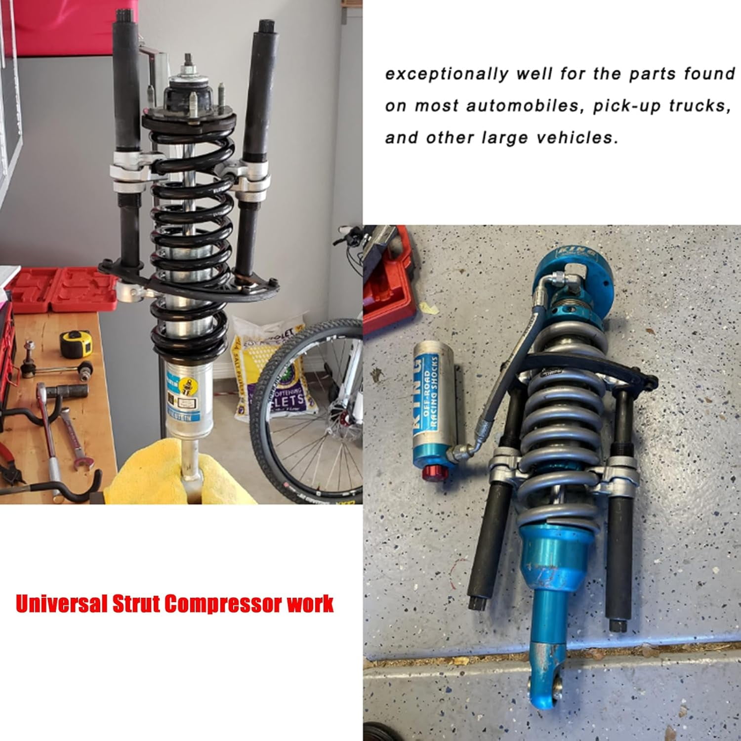Spring Compressor Tool - 2200 Lbs -Automotive Coil Spring Compressor Tool,Heavy Duty Strut Spring Compressor,Extra Strength, Ultra-Rugged, and Strongly Durability​ Spring Compressor Tool