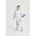 thumbnail image 2 of Combinaisons de Nuit pour Enfants à Capuche en Flanelle - Pyjama une Pièce pour Garçons et Filles, Vêtement de Nuit, Robe de Chambre pour Enfant, 4-8 Ans, 2 of 8