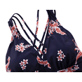 thumbnail image 5 of Firpearl Women's Tankini Swimsuits Cross Back Flowy Swim Tops Modest Swimwear, 5 of 6