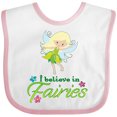 thumbnail image 3 of Inktastic I Believe in Fairies Boys or Girls Baby Bib, 3 of 4