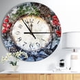 thumbnail image 2 of DesignArt Christmas Atmosphere Large Wall Clock, 2 of 2