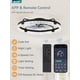 thumbnail image 5 of Ventilador de techo LEDIARY de 24 pulgadas con luz regulable negra, 5 of 8