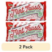 (2 pack) Atkinson's Mint Twists Crush Peppermint Gluten-Free Candy 8-oz