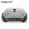 thumbnail image 5 of SOKANY 1500W Household Multi-functional All-in-one Pot Electric Frying Pan  Electric Hot Pot  Electric Skillet, 5 of 6