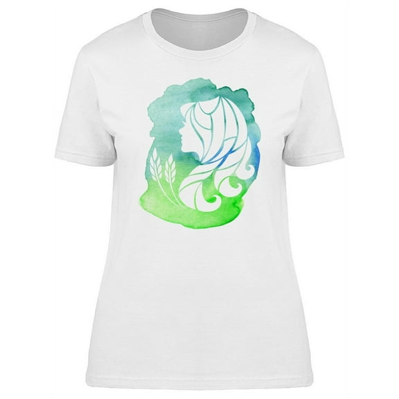 Virgo Zodiac Green Tee Women's -Image by Shutterstock