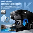 thumbnail image 7 of Remote with Screen Drone with Camera for Adult, 4K RC Drone with Flashing Lights, Smart Obstacle Avoidance FPV Drone for Beginners, 7 of 7
