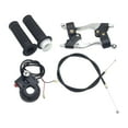 thumbnail image 1 of 7/8" Twist Handle Grips + Throttle + Kill Brake Levers for 47cc 49cc Mini Pocket Bike, 1 of 7