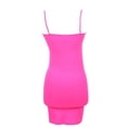 thumbnail image 2 of Women's Basic Seamless Camisole Slip Long Spaghetti Strap Cami Dress, 2 of 3