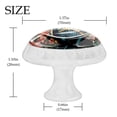 thumbnail image 4 of 4 Pcs Round White Knobs for Kitchen Cabinet Cupboard Dresser Bookcase Cartoon Dinosaur Drawer Pulls Handles Home Decor, 4 of 8