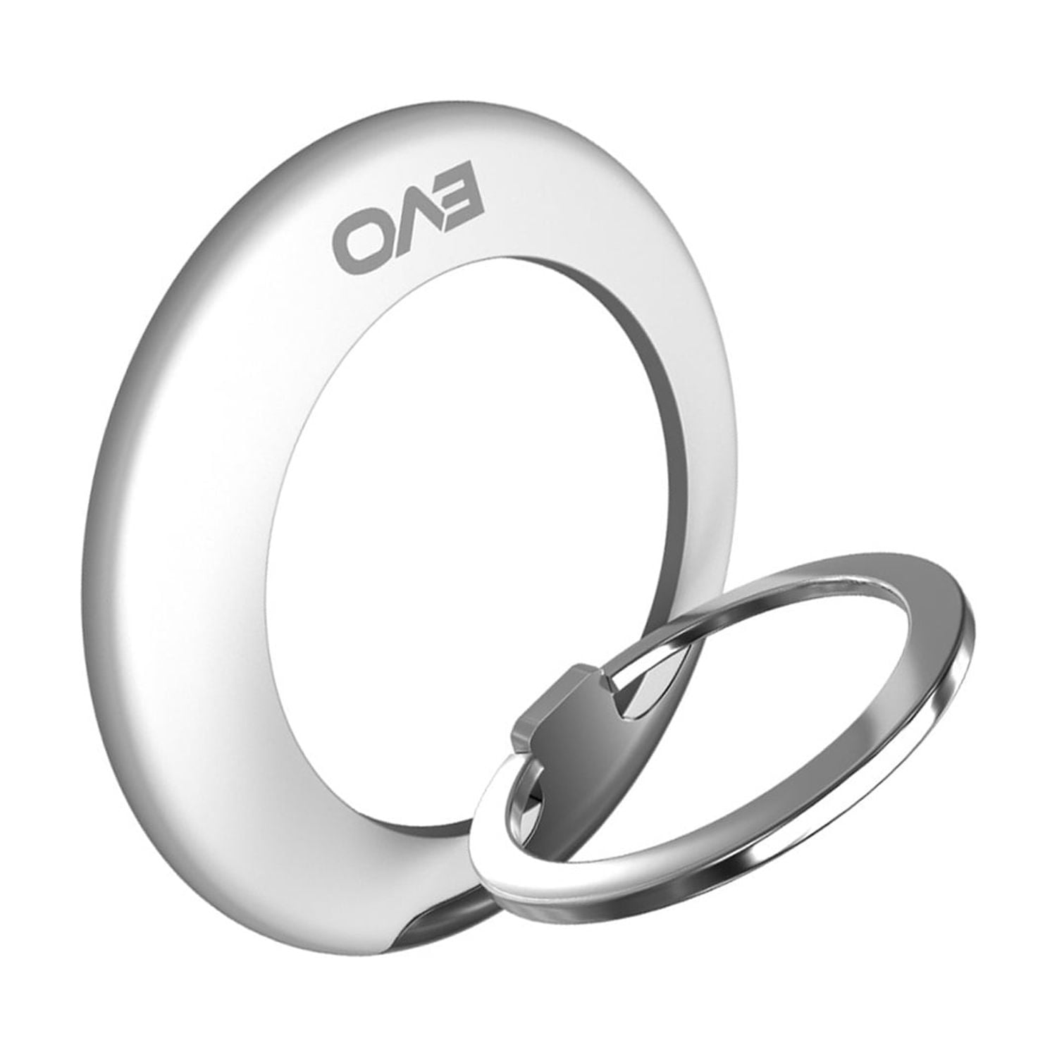 EVO PO1 Magnetic Phone Grip with Foldable Stand Function - White