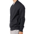 thumbnail image 2 of Men's Full-Zip TERRY Bomber Jacket, Black 3XL, 2 of 3