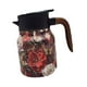 thumbnail image 5 of Jarra con aislamiento al vacío para agua caliente, tetera vintage con diseño floral para dormitorio rojo, 5 of 9