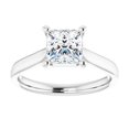 thumbnail image 3 of 2.00 Ct Princess Shape Diamond Engagement Rings for her Solid 950 Platinum, 3 of 6