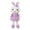 Purple, variant on Surakey 17 Inchs Soft Weighted Plush Toy Rabbit Pillow for Kids Boys Girls Home Decoration Gray