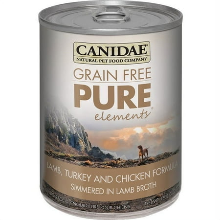 Canidae Pure Elements Grain-Free Lamb, Turkey & Chicken Wet Dog Food, 13 oz
