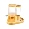 thumbnail image 1 of DOLITY Large Capacity Portable Pets Feeder Waterer for Multiple Pets Kitten Campers yellow, 1 of 9