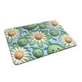 thumbnail image 1 of Alfombrilla de Baño Absorbente Gloria Antideslizante Lindo Suave Multiusos Amarillo 50cmx80cm, 1 of 9