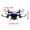 E, variant on E Beginners Rc Drone With 1080P Camera Wifi Quadcopter Gesture Control Single Battery Blue