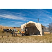 Ozark Trail North Fork 6-Person 12 ft x 10 ft Wall Tent with Stove Jack