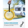 thumbnail image 5 of Kohree 30 Amp Generator Extension Cord,Heavy Duty 4 Prong RV Power Locking Cord with Cord Organizer (50 Feet), 5 of 7