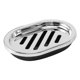 thumbnail image 4 of 4Pcs/Set Bathroom Suit Set Bathing Accessories Goods Includes Soap Box Cup Toothbrush Holder Soap Dispenser Soap Dish Set Black, 4 of 5