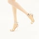thumbnail image 4 of Sandalias de con Correa de Tobillo a La Moda de 1/6 para Mujer, blanco Sunnimix tacones altos femeninos, 4 of 7
