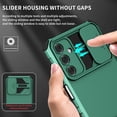thumbnail image 4 of Bracket Phone Case for Samsung Galaxy A25 5G with Kickstand & Slide Camera Lens Cover, Dual Layer Rugged Shockproof Protection Cover Case for Samsung Galaxy A25 5G LT-Green, 4 of 9