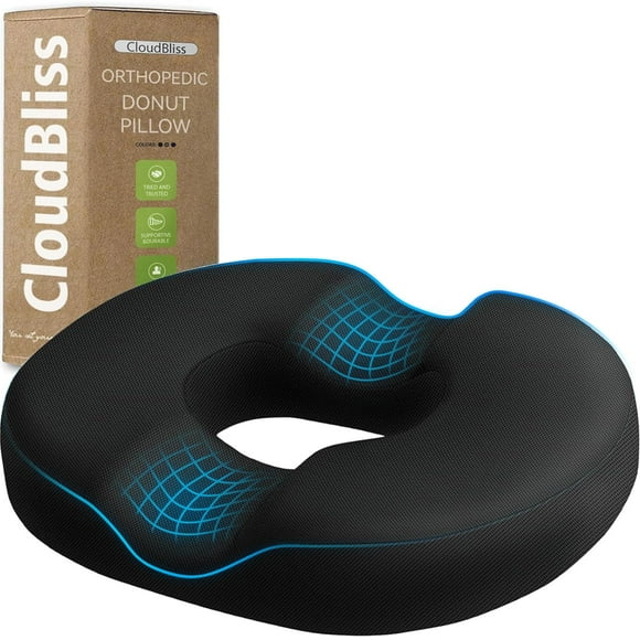 Almohada Seat Cushion CloudBliss Donut para aliviar el dolor de coxis