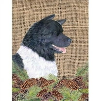11 x 15 in. Akita Garden Size Flag