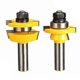 thumbnail image 4 of 2PCS Rail Router Bit 1/2 inch Shaker Woodworking Chisel Cutter, 4 of 5