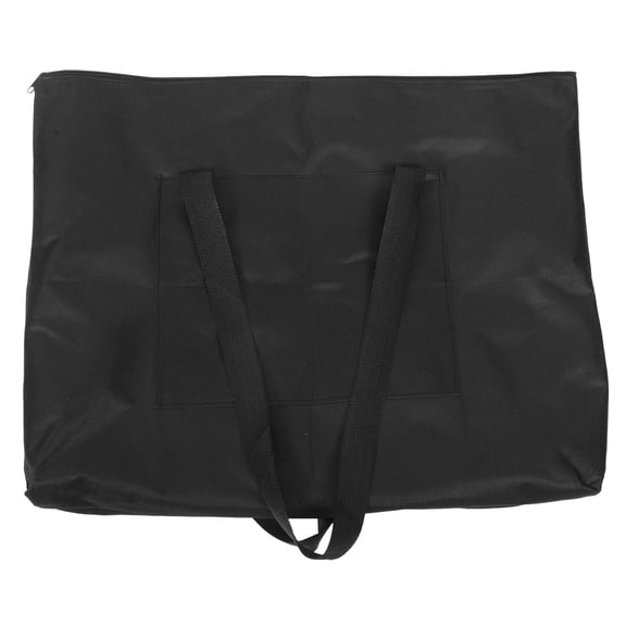 OFFIGAM Wear Resistant Black Art Portfolio Case with Wide Opening for Drawing Board Storage