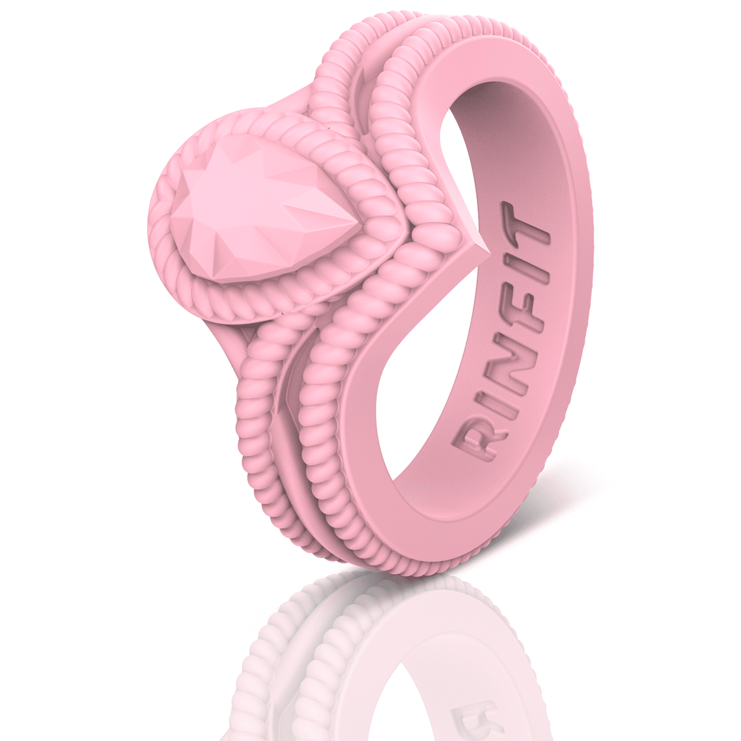 Zollen Rings Popular Silicone Wedding Bands Gold Rings For Women