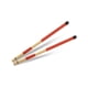 thumbnail image 1 of Yuarrent 2 uds baquetas tacos de bambú Fascis accesorios piezas de varillas de percusión balada profesional música folk mango de goma Accesorios para instrumentos musicales Rojo Yuarrent OD029367-02, 1 of 1