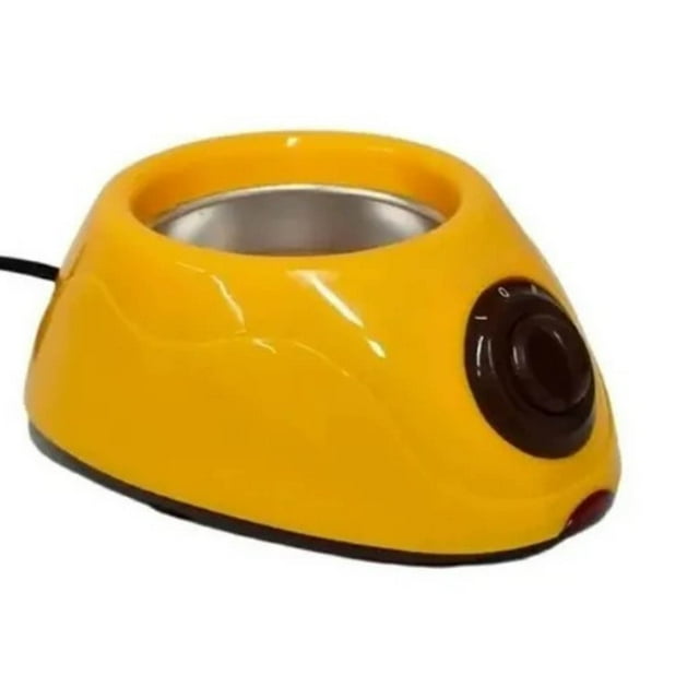 Chocolate Melting Pot, Yellow Electric Chocolate Warmer Easy To Use 20W For Home Baking