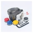 thumbnail image 1 of Air Palm Hammer Automatic Hammers Pneumatic Hammer Hand-held Air Palm Hammer 6 Different Hardness Tips For Body Repair Plastic Inlay Assembly ,Wide Use, 1 of 7