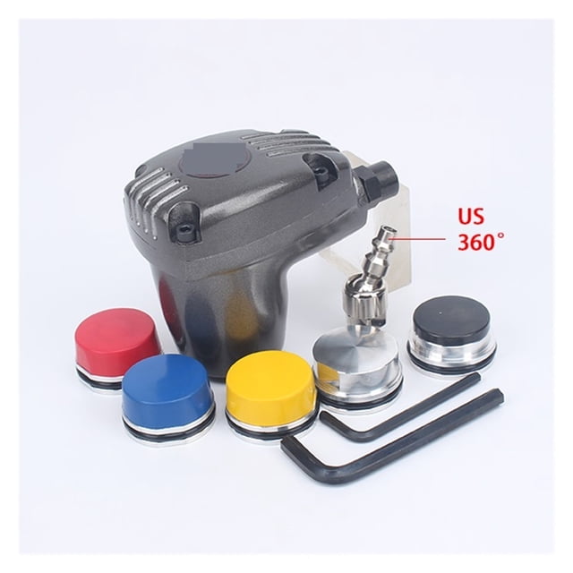 Air Palm Hammer Automatic Hammers Pneumatic Hammer Hand-held Air Palm Hammer 6 Different Hardness Tips For Body Repair Plastic Inlay Assembly ,Wide Use