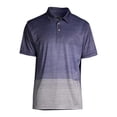 thumbnail image 6 of Ben Hogan Men's and Big Men's Performance Heathered Polo, up to Size 5XL, 6 of 6