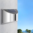 thumbnail image 1 of destyer Stainless Steel Minimalist Waterproof Silver Modern Solar Wall Lamp, 1 of 9