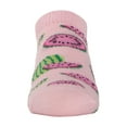 thumbnail image 6 of MeMoi Watermelon No Show Cotton Blend Socks 3-Pack - Girls - Female, 7-8, Assorted, 6 of 8