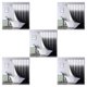 thumbnail image 1 of Yuarrent Cortina De Ducha Impermeable De Secado Rápido A Prueba De Moho Para Baños Higiénicos Negro 90*180 Negro Type2 NO2, 1 of 6